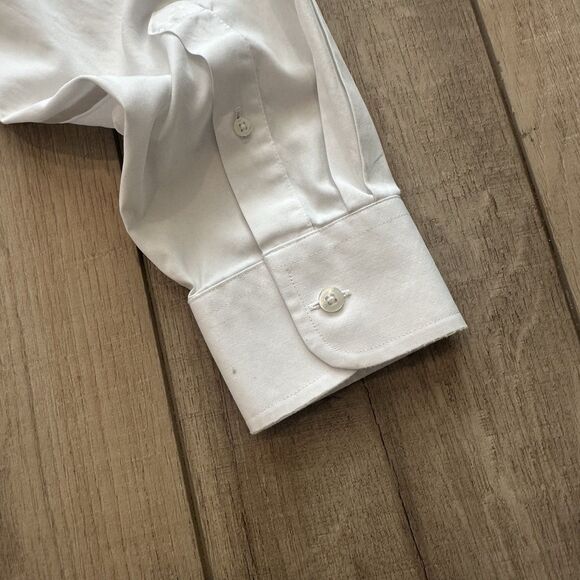 Roundtree & Yorke Gold Label Shirt Mens 16/34 Regular Button Down Dress Formal - Picture 12 of 12